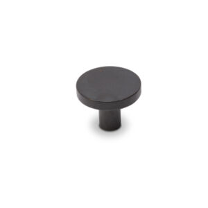 Knop Disc blauwstaal