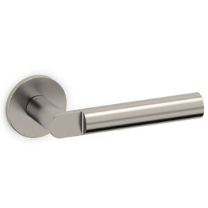 Lipstick superinox satinato op dun rond rozet