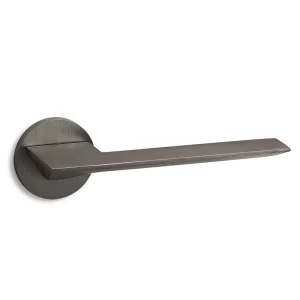 Cedro gunmetal PVD op rond geveerd rozet