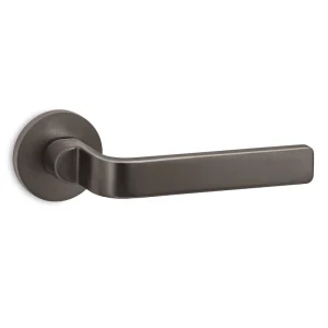 Zai gunmetal PVD op rond geveerd rozet