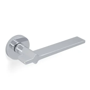 YABU (H378) chroom PVD op rond geveerd rozet
